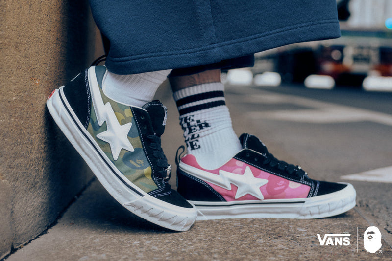 Vans x BAPE® Reveal a Knu Skool