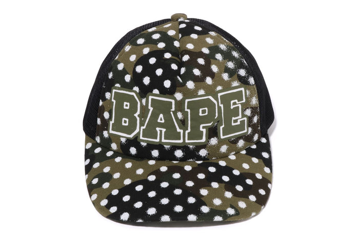 BAPE X JOSHUA VIDES MESH CAP