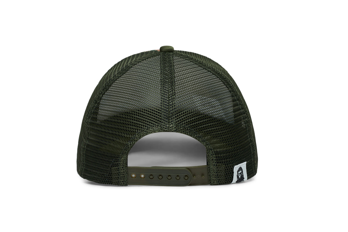 BAPE X KIDSUPER BAPE STA LOGO RHINESTONE TRUCKER CAP