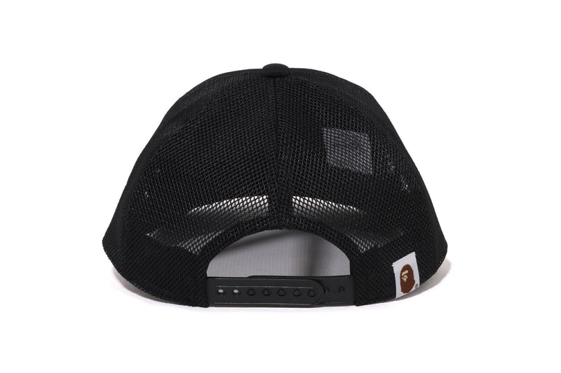 CRYSTAL STONE BAPE STA LOGO MESH CAP