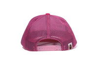 COLOR CAMO CRYSTAL BATHING APE LOGO MESH CAP