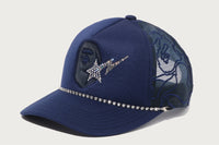 APE HEAD CRYSTAL  MESH CAP