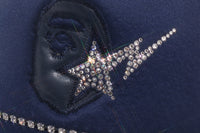 APE HEAD CRYSTAL  MESH CAP