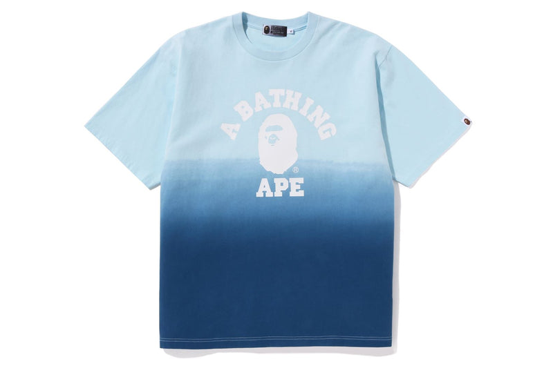 COLLEGE GRADATION RELAXED FIT TEE