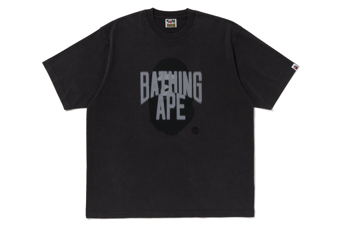 BLUR GRAPHIC GARMENT DYE OVERSIZED TEE