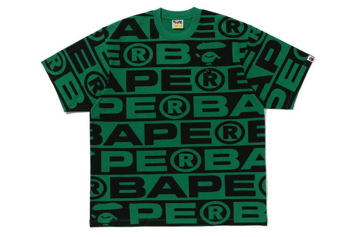 LUX SPORT PATTERN OVERSIZED TEE