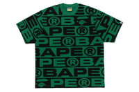 LUX SPORT PATTERN OVERSIZED TEE