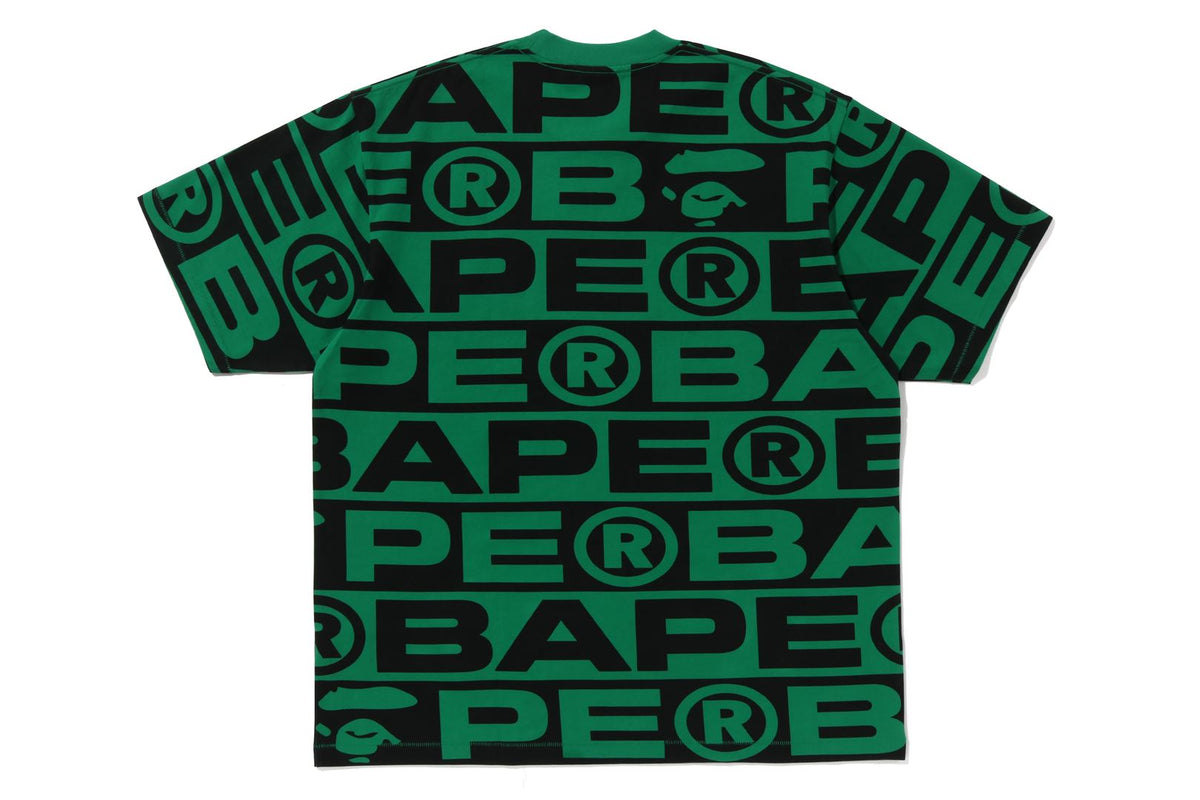 LUX SPORT PATTERN OVERSIZED TEE