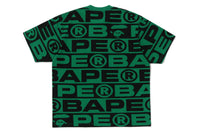 LUX SPORT PATTERN OVERSIZED TEE