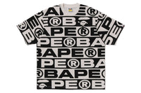 LUX SPORT PATTERN OVERSIZED TEE