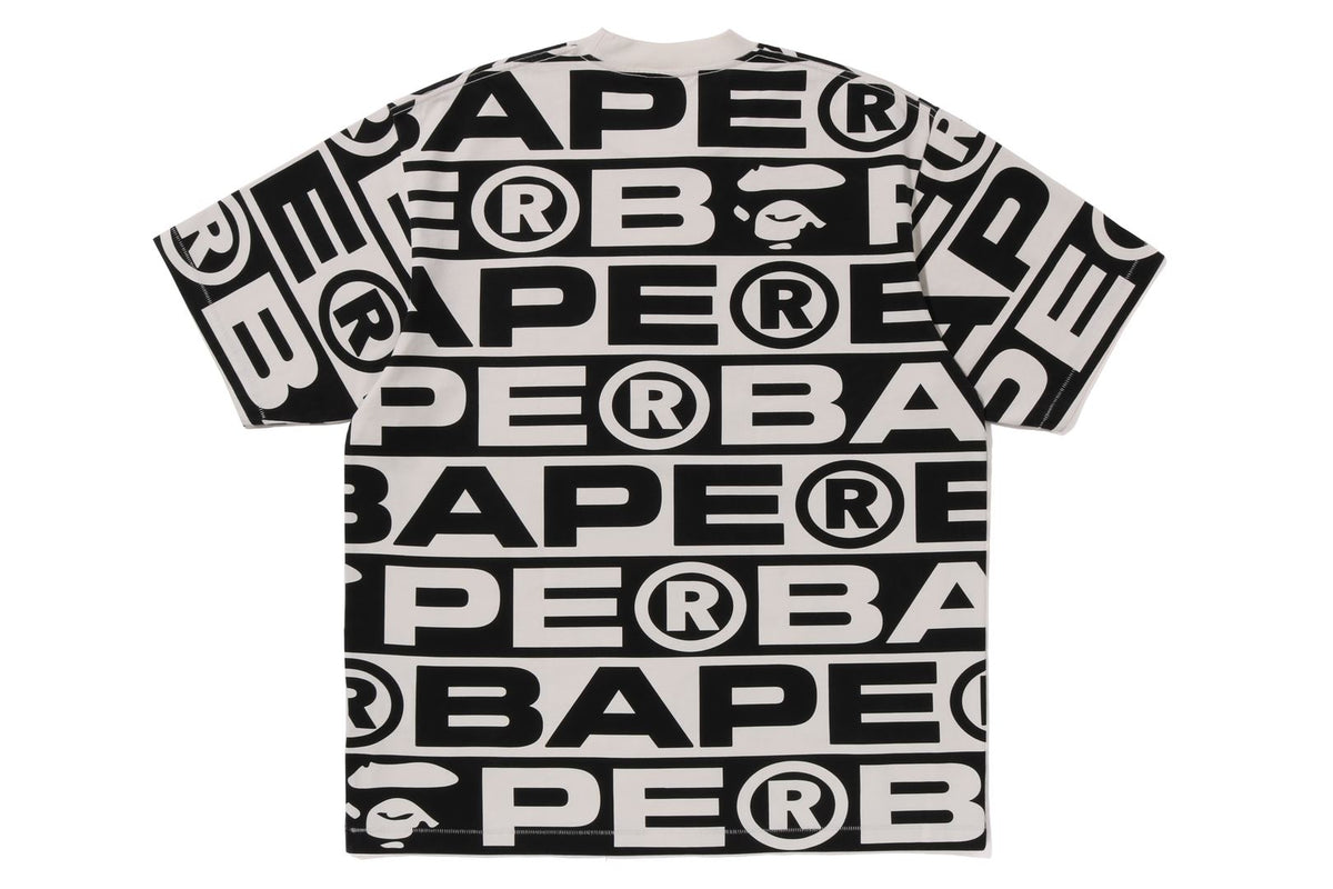LUX SPORT PATTERN OVERSIZED TEE