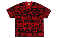 LUX SPORT PATTERN OVERSIZED TEE