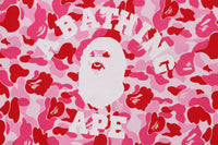 BAPE MENS ABC CAMO COLLEGE TEE