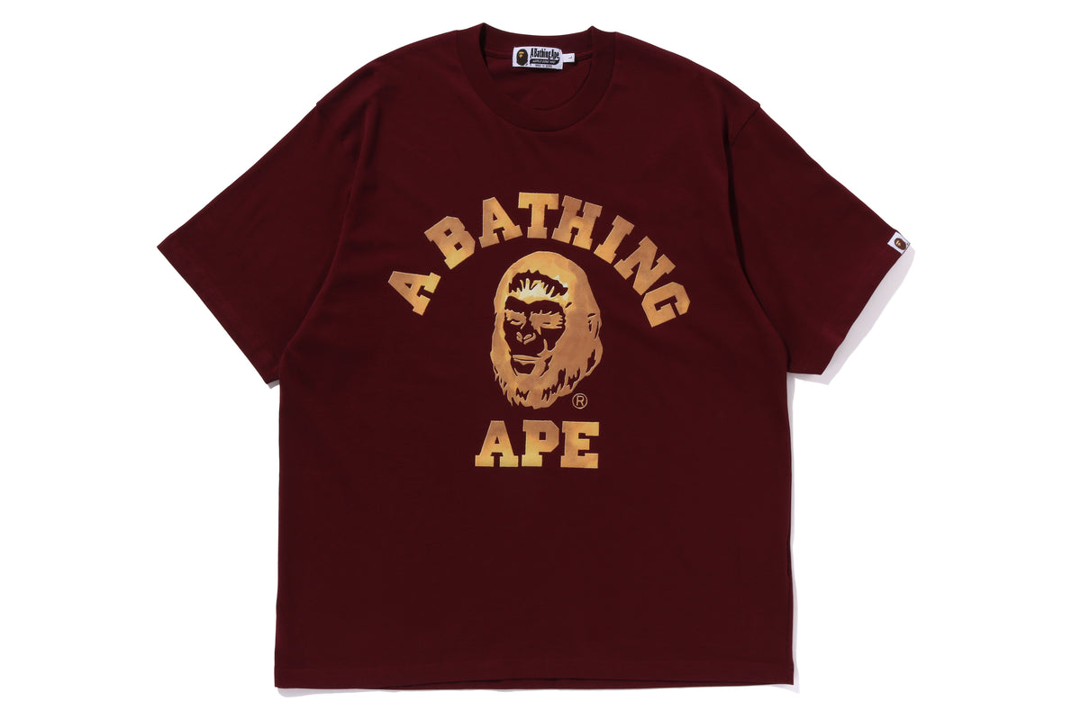BAPE COLLEGE GRAPHIC TEE