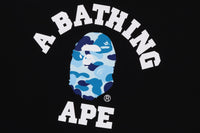 BAPE MENS ABC CAMO COLLEGE ORGANIC COTTON TEE