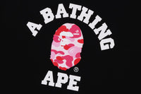 BAPE MENS ABC CAMO COLLEGE ORGANIC COTTON TEE