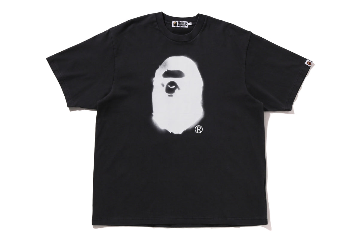SPRAY APE HEAD GARMENT DYED RELAXED FIT TEE M