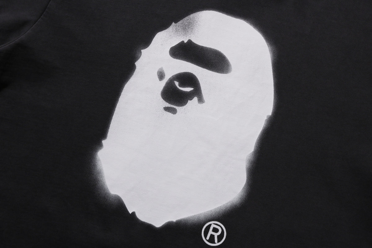 SPRAY APE HEAD GARMENT DYED RELAXED FIT TEE M