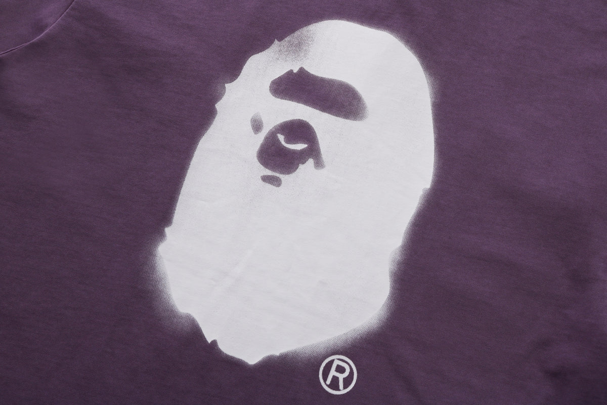 SPRAY APE HEAD GARMENT DYED RELAXED FIT TEE M