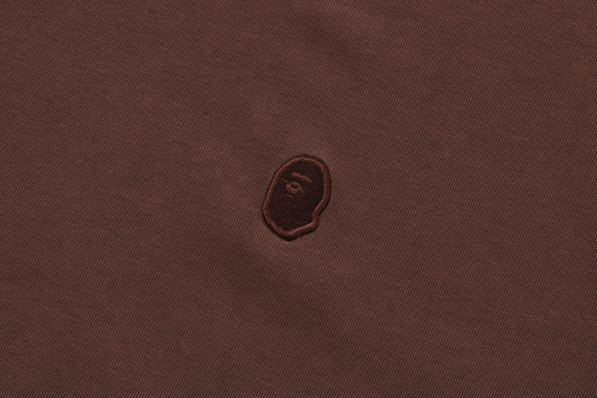 APE HEAD ONE POINT GARMENT DYED POCKET RELAXED FIT TEE