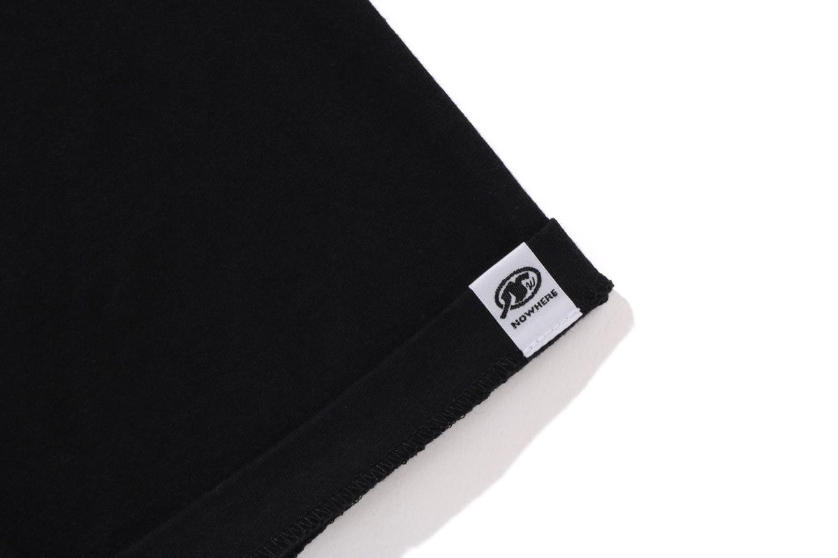 BAPE MENS COTTON PRINTED HEADS FLYER T-SHIRT