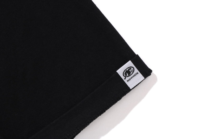 BAPE MENS COTTON PRINTED HEADS FLYER T-SHIRT