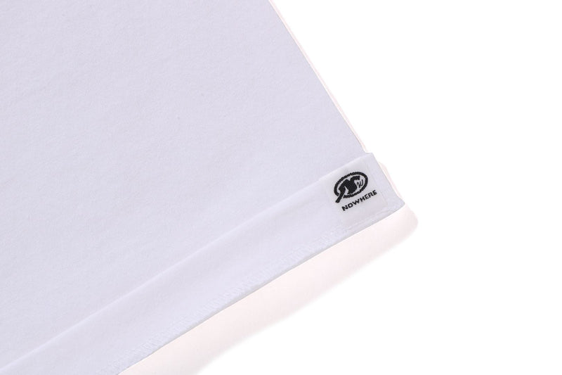 BAPE MENS COTTON PRINTED HEADS FLYER T-SHIRT