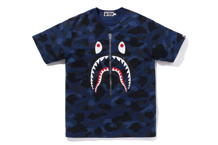 COLOR CAMO SHARK TEE