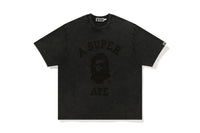 BAPE X KIDSUPER GARMENT DYE COLLEGE LOGO TEE