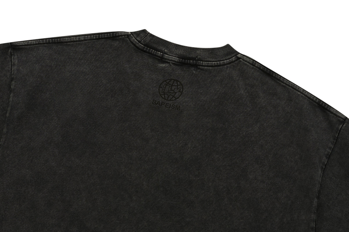BAPE X KIDSUPER GARMENT DYE COLLEGE LOGO TEE