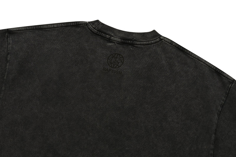 BAPE X KIDSUPER GARMENT DYE COLLEGE LOGO TEE