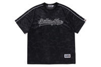 CAMO STRIPE BASEBALL LOGO RELAXED FIT TEE