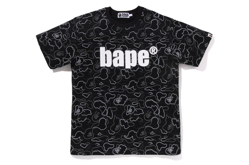NEON CAMO BAPE TEE M