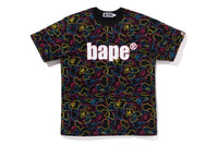 NEON CAMO BAPE TEE M