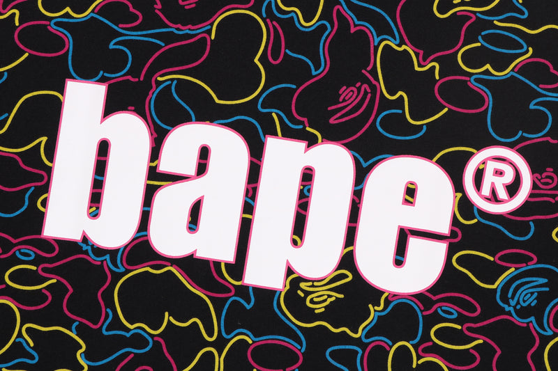 NEON CAMO BAPE TEE M