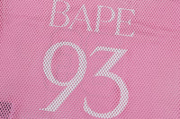BAPE MENS LINE CAMO MULTI LOGO RELAXED FIT FOOTBALL JERSEY