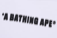 SPRAY PRINT BATHING APE LOGO RELAXED FIT TEE MENS