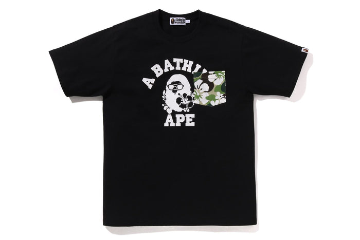 ABC RESORT CAMO POCKET COLLEGE TEE