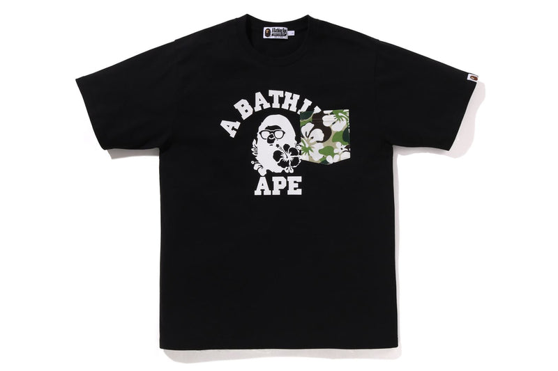 ABC RESORT CAMO POCKET COLLEGE TEE