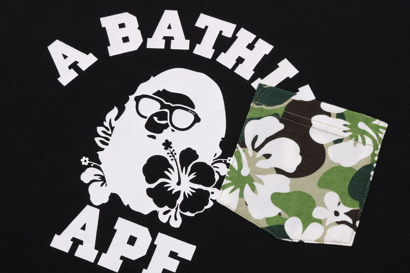 ABC RESORT CAMO POCKET COLLEGE TEE