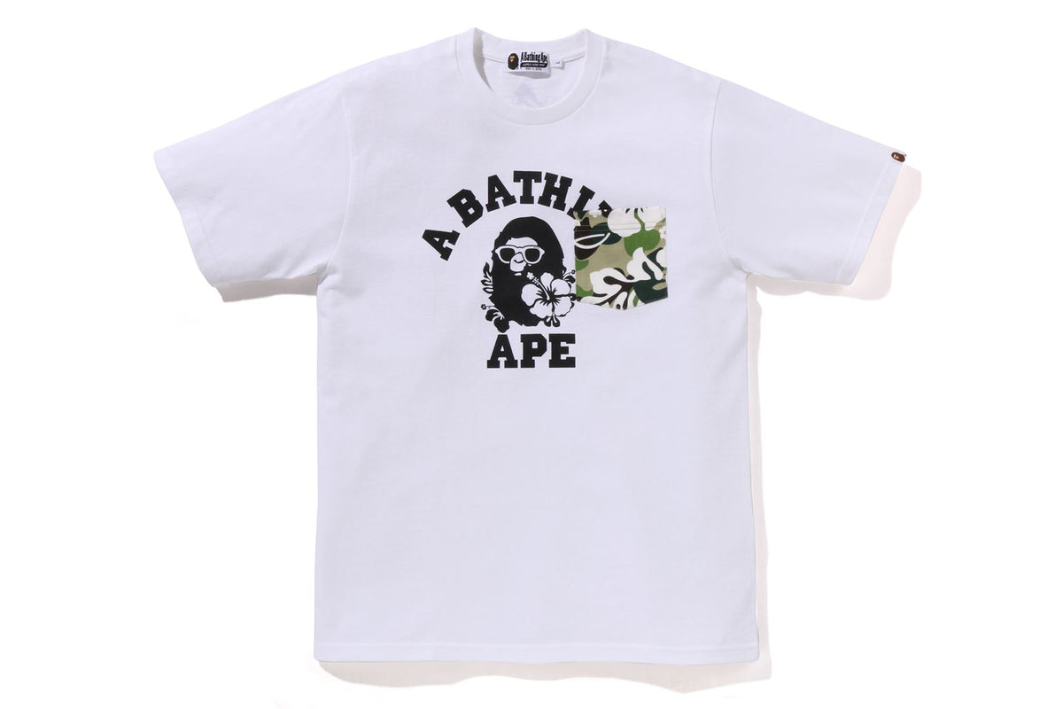 ABC RESORT CAMO POCKET COLLEGE TEE