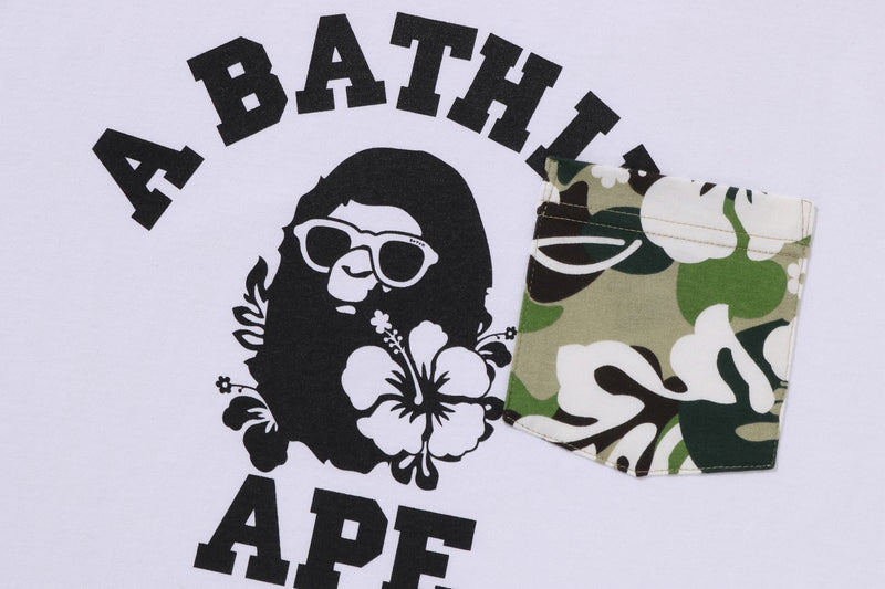 ABC RESORT CAMO POCKET COLLEGE TEE