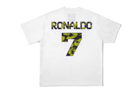 BAPE X CR7 LIFE MULTI LOGO POLY RELAXED FIT JERSEY