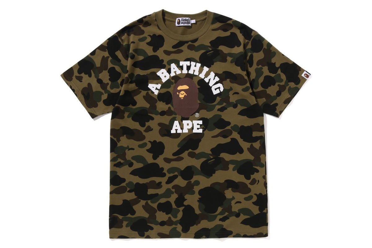 1ST CAMO COLLEGE TEE