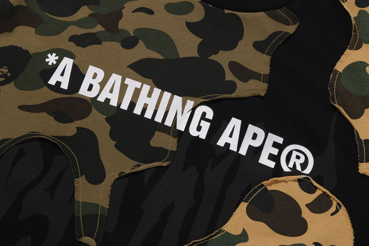 1ST CAMO UPCYCLED LOGO RELAXED FIT TEE