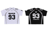 LINE CAMO JACQUARD RELAXED FIT FOOTBALL JERSEY