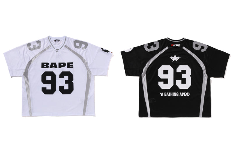 LINE CAMO JACQUARD RELAXED FIT FOOTBALL JERSEY
