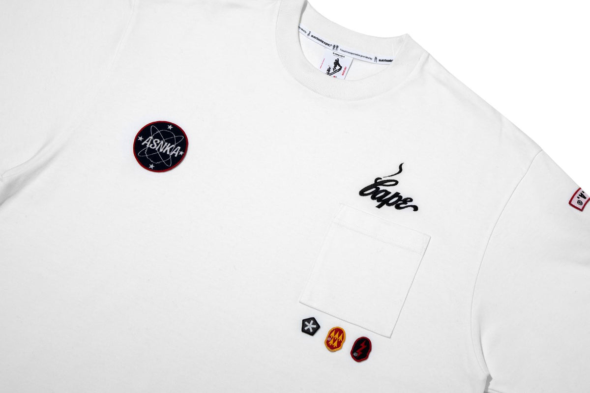 BAPE X KAZUKI KURAISHI MUTI PATCH MILITARY TEE