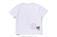 BAPE X KUROMI COLLEGE MINI TEE LADIES