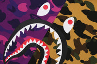 SPLIT CAMO SHARK TEE